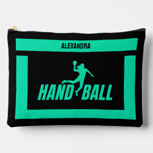 Pochette À Accessoires Handball Anniversaire Cadeau, Handball Player Girl