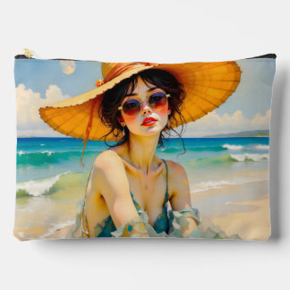 Pochette À Accessoires Hanging Out at the Beach