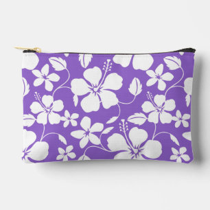 POCHETTE À ACCESSOIRES HAWAIIAN HULA (HIBISCUS) MOTIF À LA LUMIÈRE