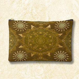 Pochette À Accessoires Hexa Golden Ursidae Mandala