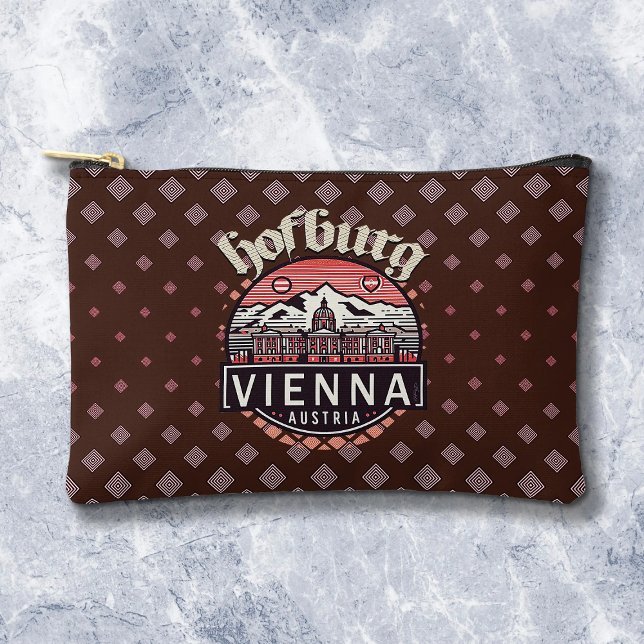 Pochette À Accessoires Hofburg en cercles (Créateur téléchargé)