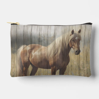 Pochette À Accessoires Horse Wood panels look Farmhouse style