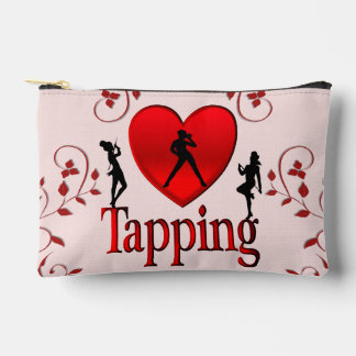 Pochette À Accessoires I Heart Tap Dance Pink