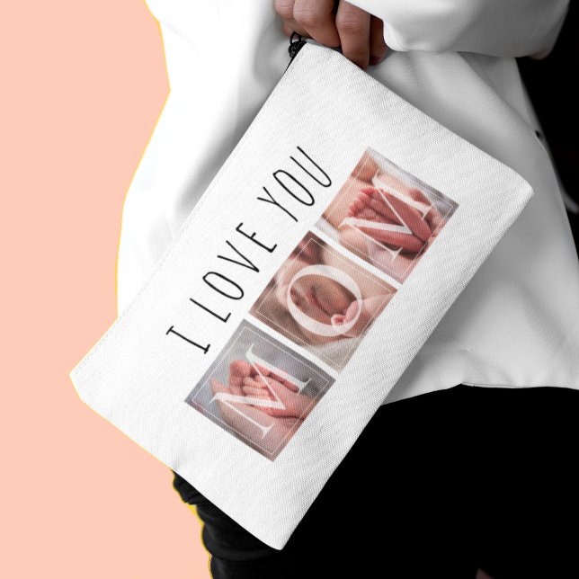 Pochette À Accessoires I Love You Maman Photo Large (Créateur téléchargé)