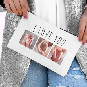 Pochette À Accessoires I Love You Mom Photo Small