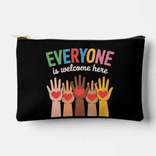 Pochette À Accessoires Ici, tout le monde est le bienvenu