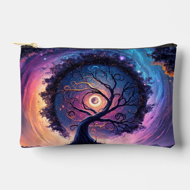 Pochette À Accessoires Illustration magique après minuit (Recto)