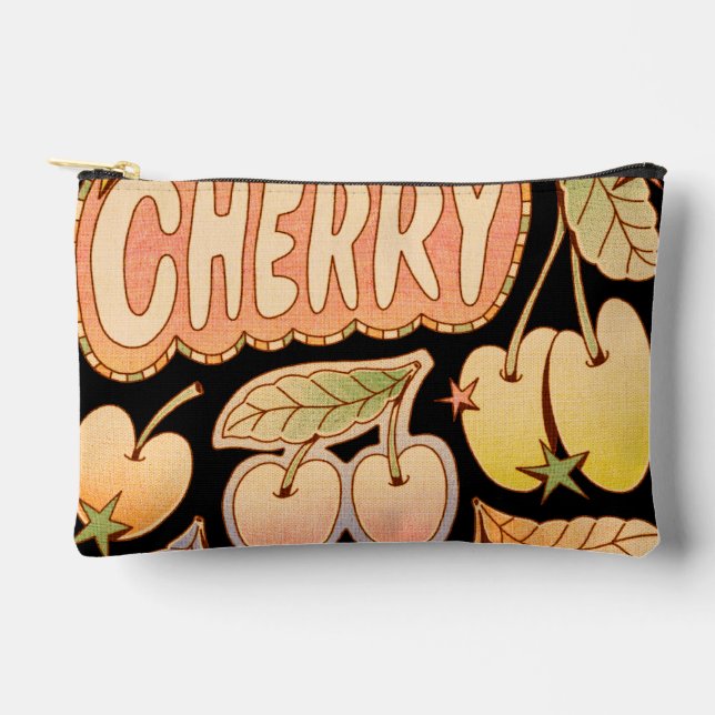 Pochette À Accessoires Illustrations Cherry / Cherry (Recto)