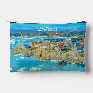 Pochette À Accessoires Ilulissat, Groenland - Petite ville des icebergs