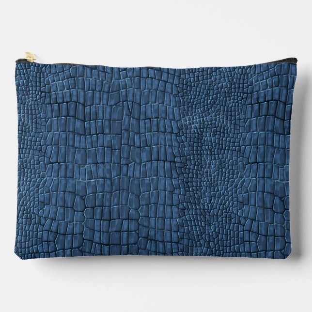 Pochette À Accessoires Impression d'alligator  (Recto)