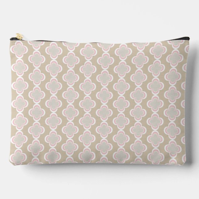 Pochette À Accessoires Impression Fleur amusante (Recto)