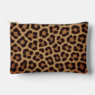 Pochette À Accessoires Imprimé à motifs léopard