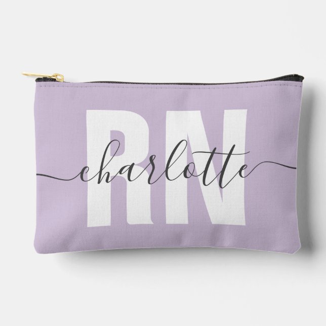 Pochette À Accessoires Infirmière inscrite à la RN personnalisée (Recto)