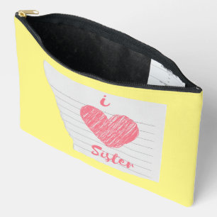 Pochette À Accessoires j'aime ma soeur