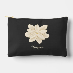 Pochette À Accessoires Jasmine Fleur Blanche Nom Élégant
