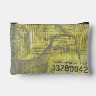 Pochette À Accessoires Jaune