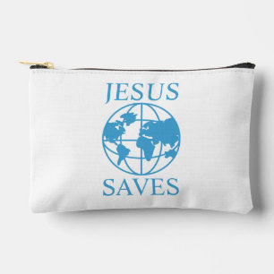 Pochette À Accessoires Jésus sauve le graphique des années 90