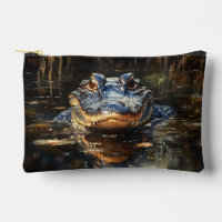 Joli Alligator en Floride Everglades Peinture