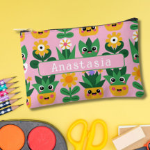 Jolie impression de plante en pot Kawaii personnal