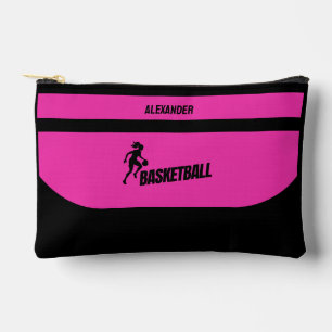 Pochette À Accessoires Joueur de basket, Cadeau d'anniversaire, Équipe de