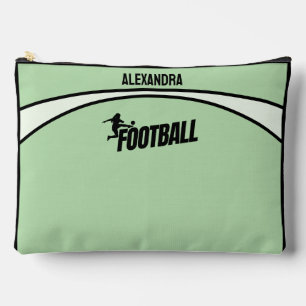Pochette À Accessoires Joueur de football, équipe, cadeau d'anniversaire