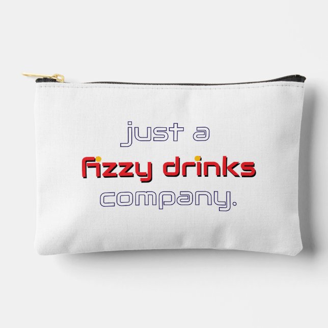 Pochette À Accessoires Just a Fizzy Drinks Company Keychain (Recto)