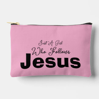 Pochette À Accessoires Juste une fille qui suit Jésus