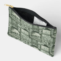 Kona Coast Hawaiian Tapa Ziphed Pouch