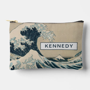 Pochette À Accessoires La Grande Vague au large de Kanagawa
