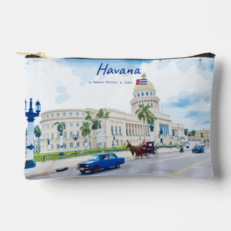 Pochette À Accessoires La Havane, Cuba - Âme Classique Vintage
