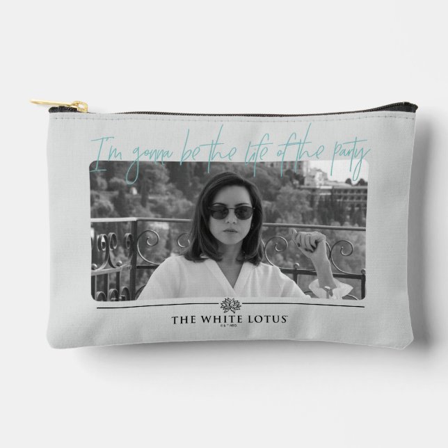 Pochette À Accessoires La vie du Parti - Le Lotus Blanc (Recto)