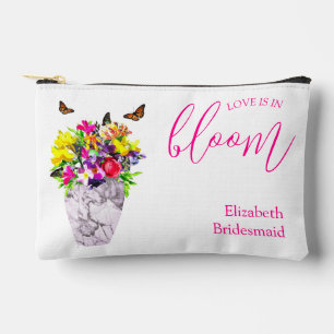 Pochette À Accessoires L'amour dans la floraison Mariage