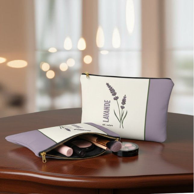 Pochette À Accessoires Lavande est. Nature (Créateur téléchargé)