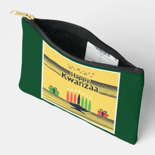 Pochette À Accessoires Le ton chaud et célébratif de Kwanzaa de SlipperyJ