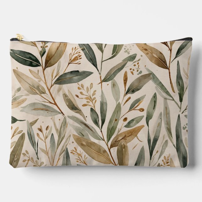 Pochette À Accessoires Leaves  (Recto)