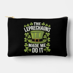 Pochette À Accessoires Les Lutins M'ont Fait Faire Ça St Patrick's Day