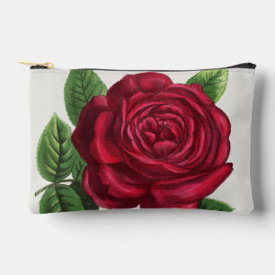 Pochette À Accessoires Lithographie de rose antique, François-Frédéric Gr