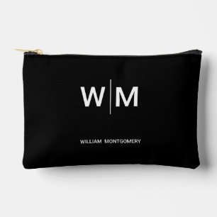Pochette À Accessoires Logo de marque noire   Entreprise
