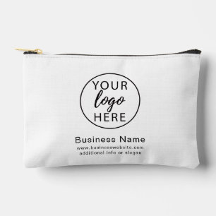 Pochette À Accessoires Logo d'entreprise personnalisé simple