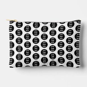 Pochette À Accessoires Logo d'entreprise promotionnel Motif noir blanc