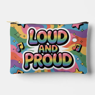 Pochette À Accessoires LOUD AND PROUD | LGBTQ+ Pride Ally