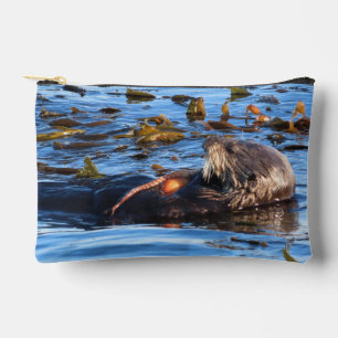 Pochette À Accessoires Loutre de mer et pieuvre