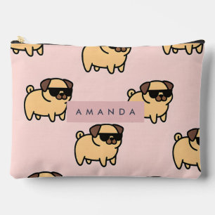 Pochette À Accessoires Lunettes de soleil adorables personnalisées Carlin