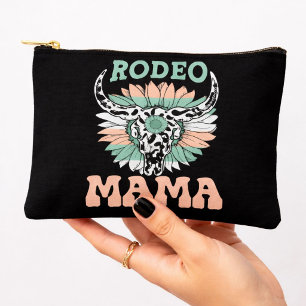 Pochette À Accessoires Maman Cowgirl de Rodéo   Fête des Mères Western Un
