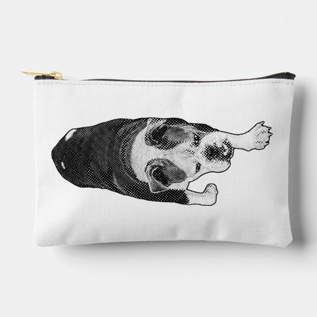 Pochette À Accessoires Marching Manga Dog Adds Punch To Beauty Routine (Recto)