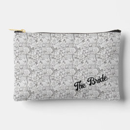 Pochette À Accessoires Mariées personnalisable Floral