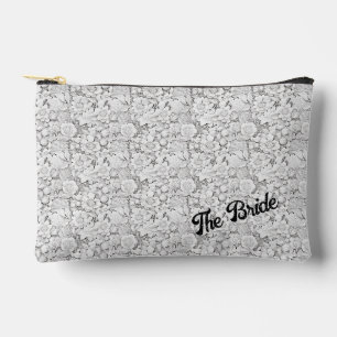 Pochette À Accessoires Mariées personnalisable Floral