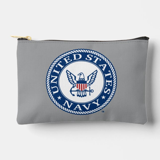 Pochette À Accessoires Marine américaine | Navy Alt Emblem (Recto)