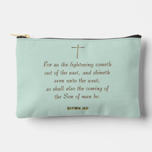 Pochette À Accessoires MATTHEW 24:27 « Car comme l'éclair vient… »
