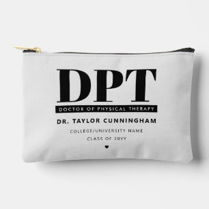Pochette À Accessoires Médecin DPT moderne personnalisé de thérapie physi